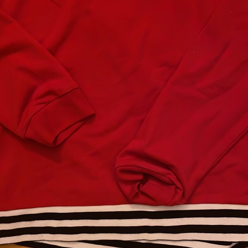 Red Drawstring Hoodie - Picture 2 of 2